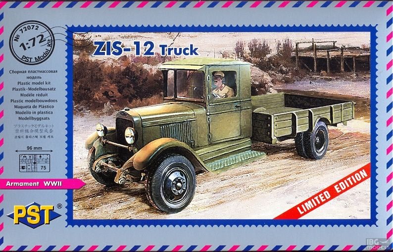 PST 72072 ZiS 12 Truck 1/72