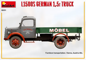 MiniArt 38051 L1500S GERMAN 1,5T TRUCK 1/35 – Bild 6