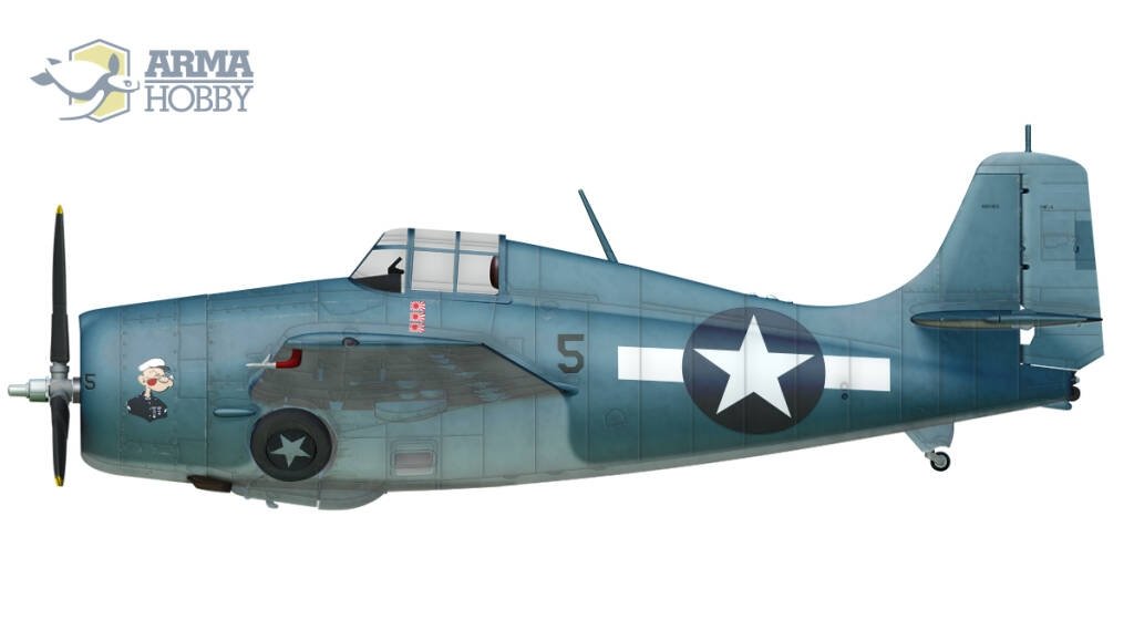 Arma Hobby 70048 F4F-4 Wildcat® Model Kit 1/72 – immagine 2