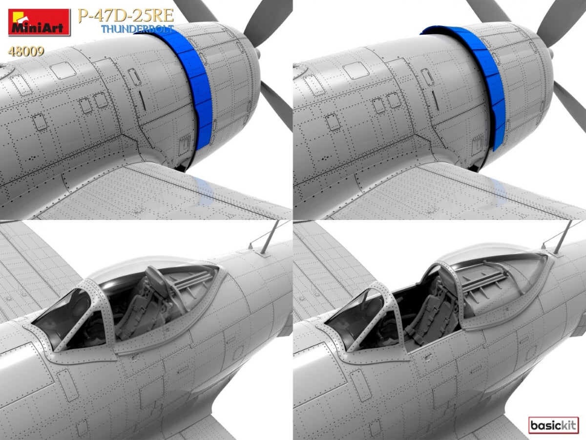 MiniArt 48009 P-47D-25RE THUNDERBOLT. BASIC KIT 1/48 – image 12