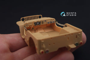 Quinta Studio QD35018 Willys MB 3D-Printed &amp;amp; coloured Interior on decal paper (for all kit) 1/35 – imagen 6