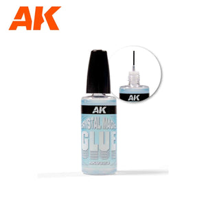 AK Interactive AK9323 CRYSTAL MAGIC GLUE / Klej do części przezroczystych 30ml – Bild 2