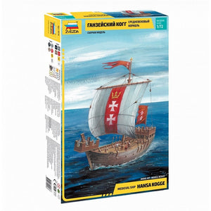 Zvezda 9018 Hansa Kogge 1/72 – Bild 2