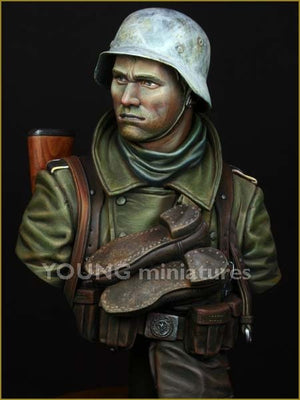Young Miniatures YM1825 Infanterie allemande Front russe Seconde Guerre mondiale 1/10  – image 10