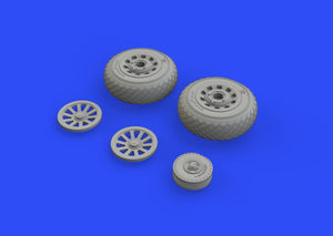 Eduard 648494 P-51D wheels diamond tread EDUARD 1/48 – Bild 2