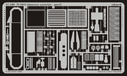 Eduard 35580 M-1025 exterior 1/35 Academy – image 2