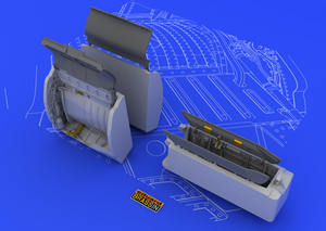 Eduard 648049 MiG-21 wheel wells 1/48 (EDUARD) – zdjęcie 2