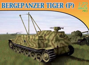 Dragon 7227 BERGEPANZER TIGER (P) 1/72