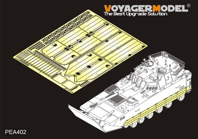 Modèle Voyager PEA402, chenilles ZTD-05 AAAV de l'Armée populaire de libération chinoise, compatibles avec les modèles HOBBYBOSS 82484/82483 à l'échelle 1/35. 