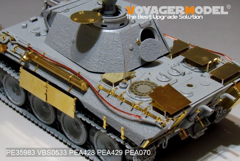 Voyager Model PE35983 WWII German Panther D Tank Late version Basic For TAKOM 2104 1/35 – image 18
