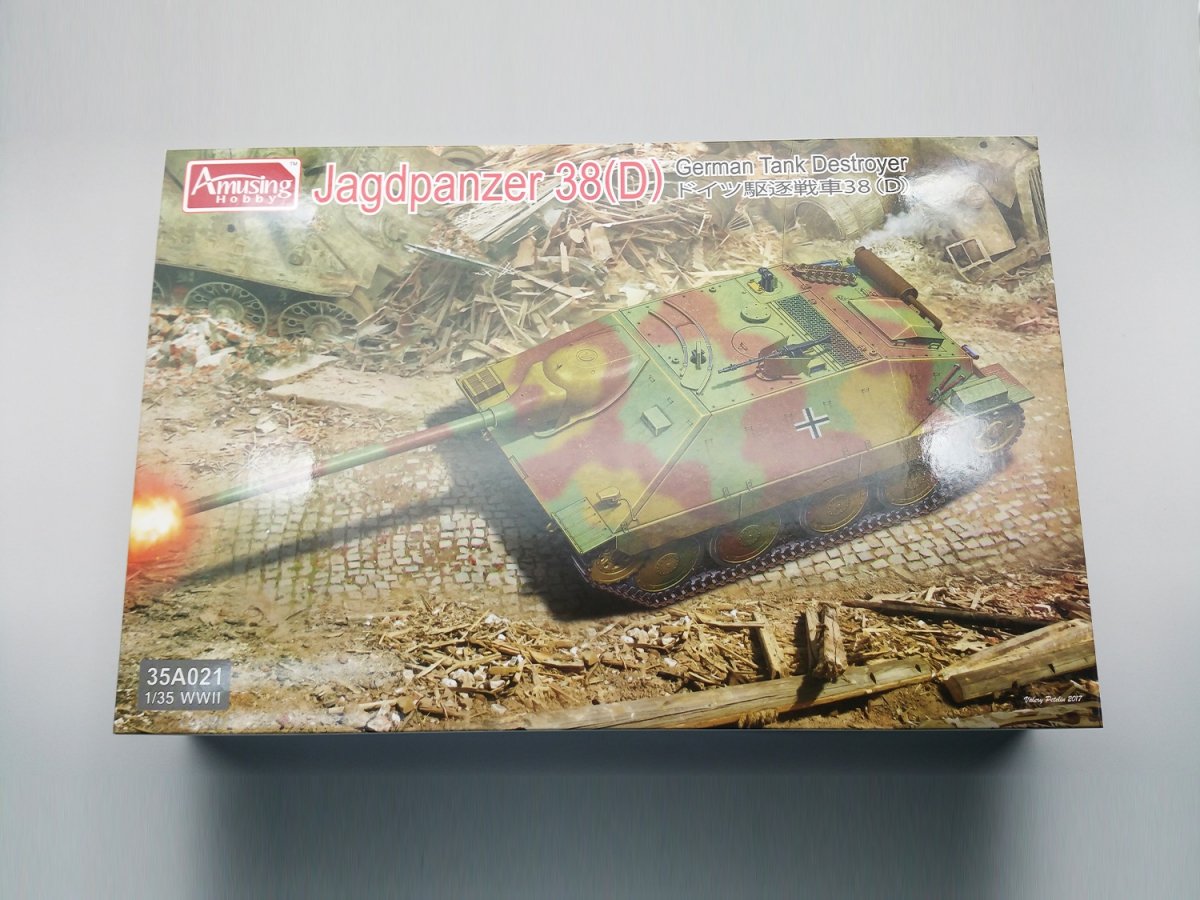 Amusing Hobby 35A021 Jagdpanzer 38(D) 1/35 – immagine 2