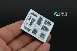 Quinta Studio QD32213 F-35B 3D-Printed &amp;amp; coloured Interior on decal paper (Trumpeter) 1/32 – immagine 3
