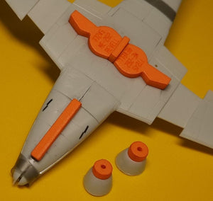 Omask 77245 Me-262 wheel bay plugs (for Revell) 1/72 – image 2