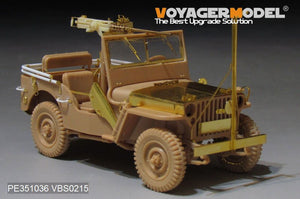 Voyager Model PE351036 WWII U.S. Jeep Willys MB upgrade set（For MENG VS-011）1/35 – Bild 3
