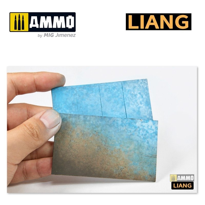 Liang 0001 Weathering Airbursh Stencils – immagine 6