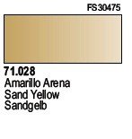 Vallejo 71028 Jaune sable