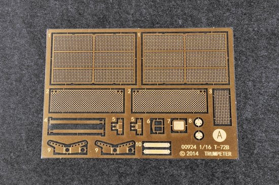 Trumpeter 00925 Russian T-72B1 MBT w/kontakt-1 reactive armor 1/16 – imagen 17
