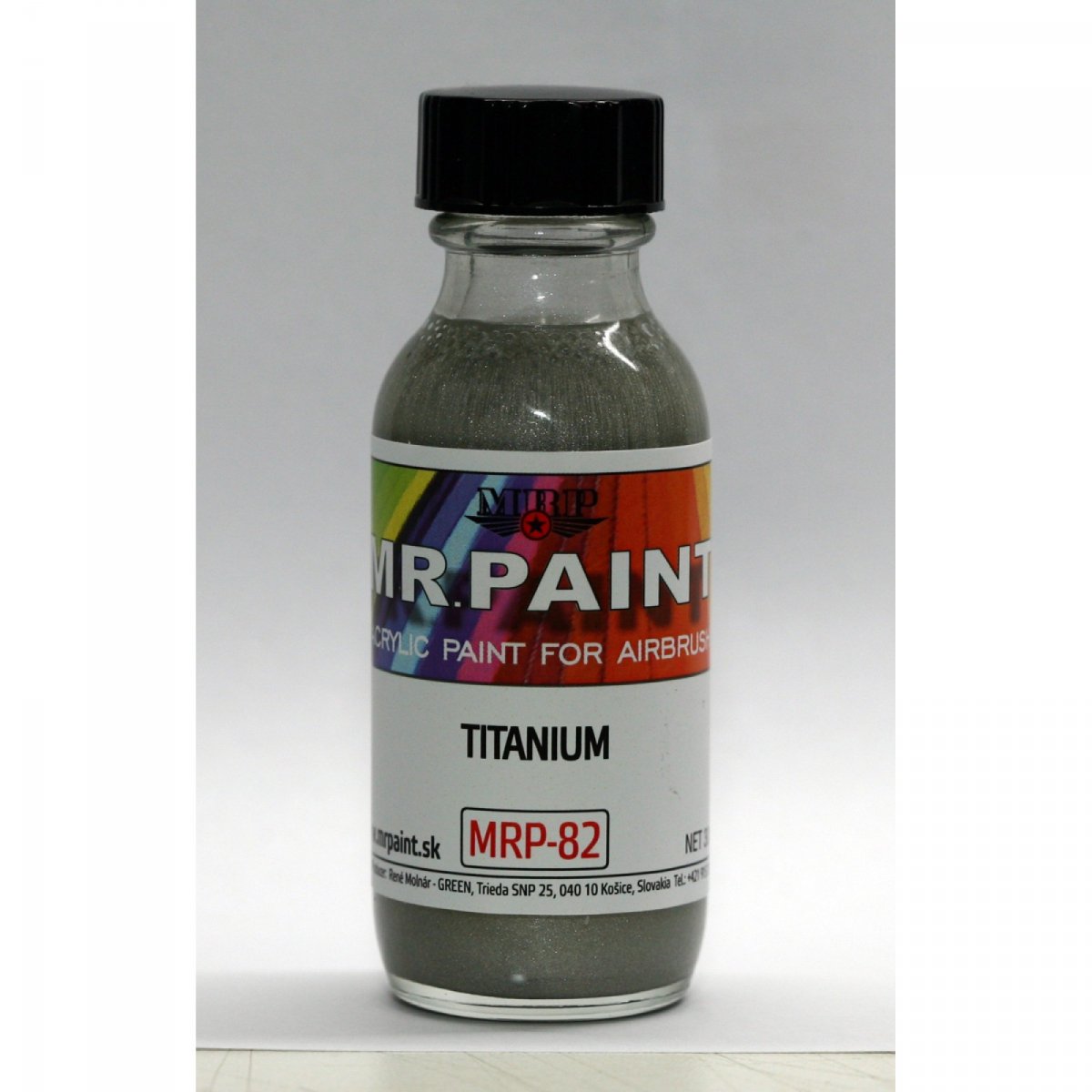 Peinture MR. Paint MRP-082 TITANIUM Métallisé 30 ml – image 2