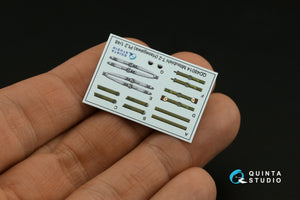 Quinta Studio QD48014 Mitsubishi T-2 3D-Printed coloured Interior on decal paper (Hasegawa) 1/48 – Bild 7