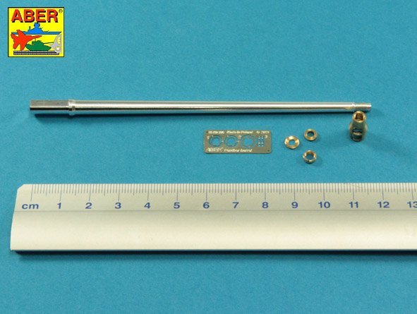 Canon Aber 35L-300 avec frein de bouche pour Panther G, compatible avec les maquettes Takom au 1/35. – image 2