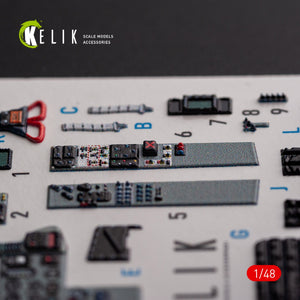 KELIK K48102 Mig-29AS - interior 3D decals for Academy kit 1/48 – imagen 2