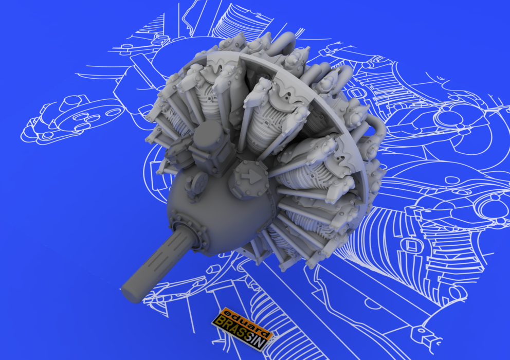 Eduard 648056 R-2800-10 engine 1/48 (Eduard) – image 7