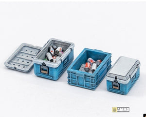 Liang 0414 3D-Print Model Mini Bar &amp;amp; Freezer 1/35 – immagine 4