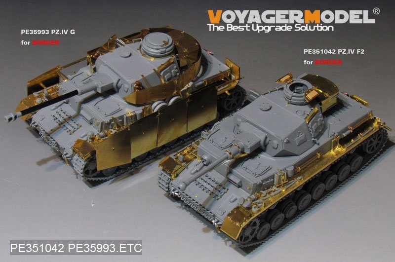 Voyager Model PE351042 WWII German Pz.Kpfw.IV Ausf.F2 Basic For Border BT-003 1/35 – image 19