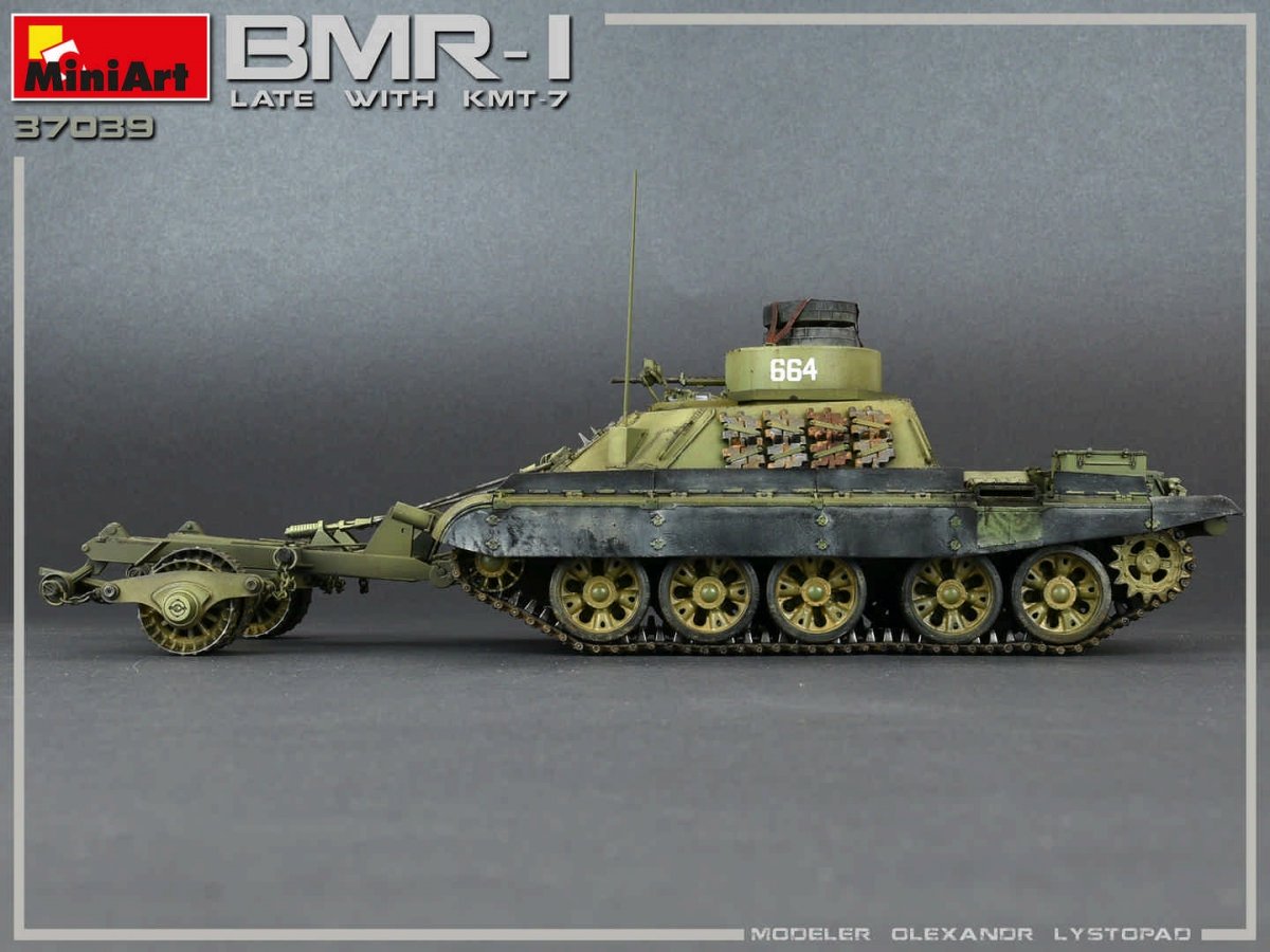 MiniArt 37039 BMR-1 Late Mod. with KMT-7 1/35 – Bild 6