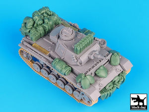 Black Dog T72037 German Pz.Kpw III Ausf.N DAK accessories set for Dragon 1/72 – imagen 2