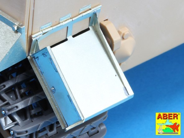 Aber 16051 Rear fenders for Tiger I, Ausf.E – (Late version) 1/16 – image 6
