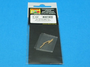 Aber A32011 Set of 4 barrel tips for German 13 mm MG 131 aircraft machine gun 1/32 – imagen 3