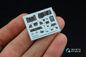 Quinta Studio QDS-48448 F-4G early 3D-Printed &amp;amp; colored Interior on decal paper (Zoukei Mura SWS) (Small version) 1/48 – image 4