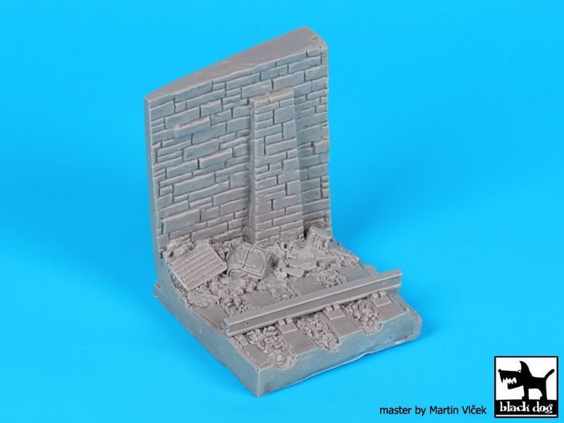 Black Dog D35098 Wall with rail base 1/35 – Bild 6
