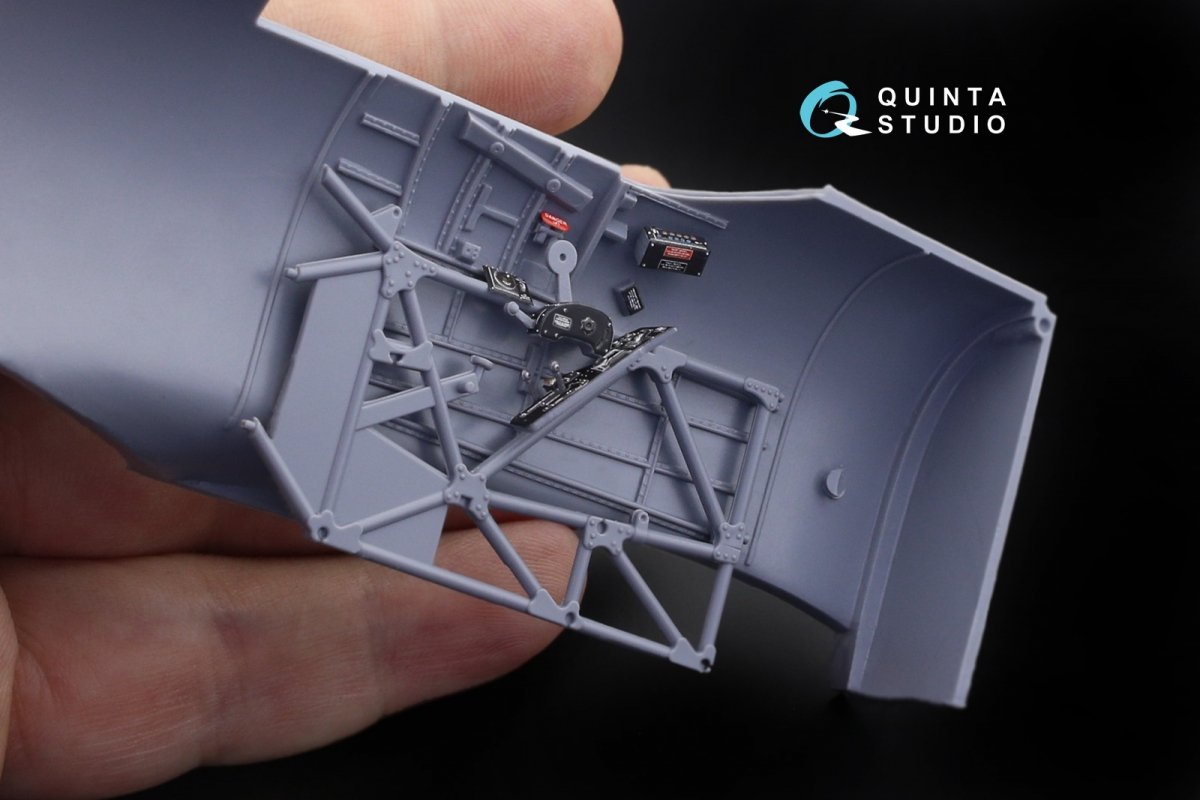 Quinta Studio QD32096 Tempest Mk.II 3D-Printed &amp;amp; coloured Interior on decal paper (Special Hobby/Revell) 1/32 – immagine 5