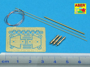 Aber R-25 US antenna and brackets (set of 3 pcs) 1/35 – zdjęcie 2