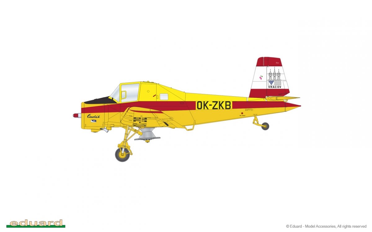 Eduard D72031 Z-37A Čmelák for EDUARD 1/72 – immagine 5