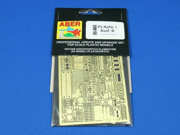Aber 35063 PzKpfw I Ausf.B (ITA,ZVE) 1/35 – Bild 3
