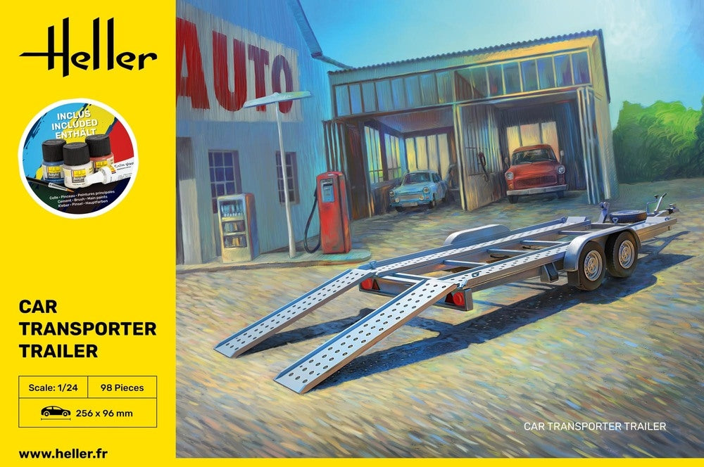 Heller 56774 Car Transport Trailer - Starter Kit 1/24 – Bild 3