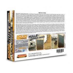 Lifecolor LP04 Liquid pigments Set Hulls and wooden decks 6x22ml – Bild 2