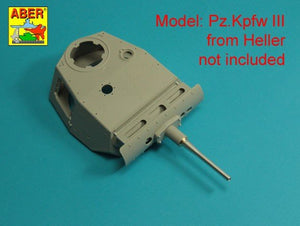 Aber 16 L-21 German barrel 50mm KwK 38L/42 forPz.Kpfw.IIIAusf.G,H,J (early) / Lufa 50mm KwK 38L/42 do czołgu Panzer III G,H,J wczesny 1/16 – Bild 5