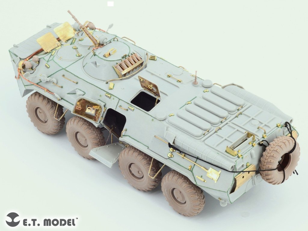E.T. Model P35-120 Russian BTR-80/80A APC Sagged wheels (Wide) For TRUMPETER Kit 1/35 – Bild 8