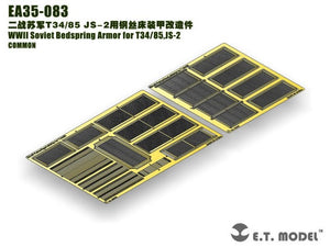 E.T. Model EA35-083 WWII Soviet Bedspring Armor for T34/85,JS-2 1/35 – Bild 5