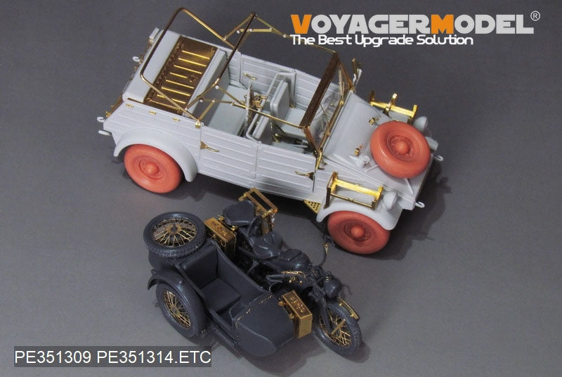 Voyager Model PE351314 WWII German Kubelwagen Type 82 Africa Troop Version Upgrade Set For MENG VS-015 1/35 – Bild 13