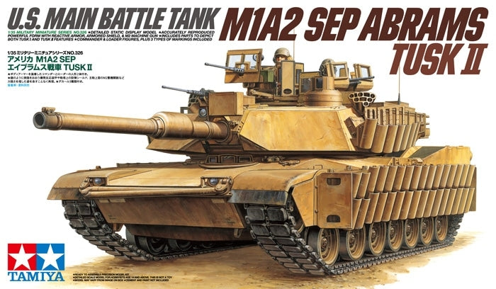Tamiya 35326 US M1A2 SEP Abrams TUSK II 1/35 – image 3