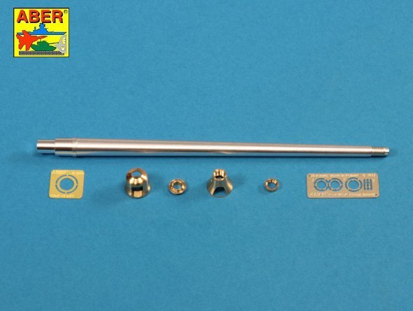 Aber 35L-214 Barrel for German 8,8cm Kw.K 43 (L/71) gun used on Tiger B Porsche turret-early 1/35