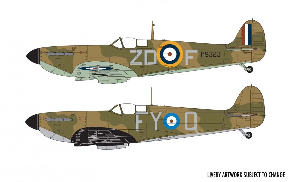Airfix 05126A Supermarine Spitfire Mk.1a 1/48 – immagine 2