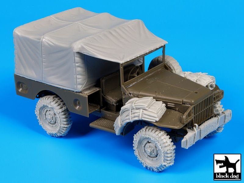 Black Dog T35102 US Dodge accessories set 1/35 – immagine 5