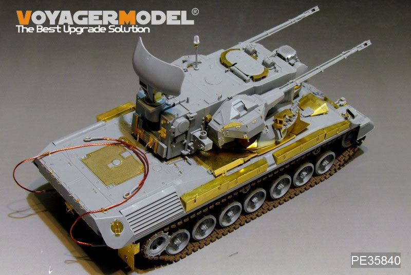 Voyager Model PE35840 Modern German Gepard A1 SPAAG Basic For TAKOM 2044 1/35 – zdjęcie 3