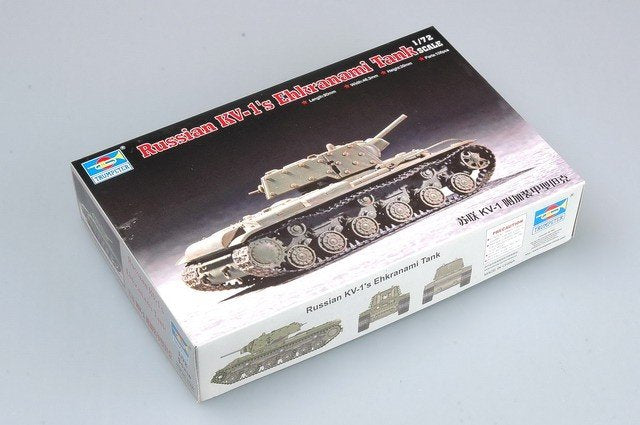 Trumpeter 07230 Soviet KV-1S Ehkranami 1/72 – Bild 2